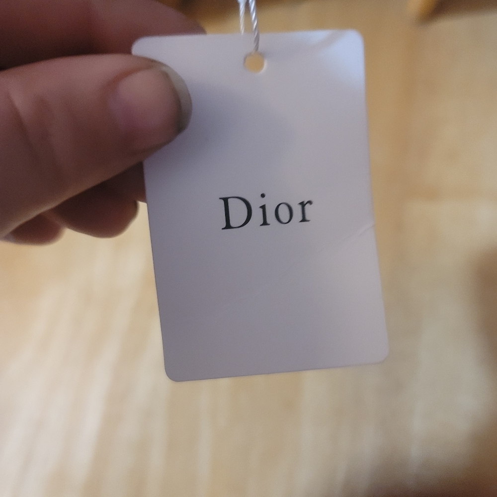 Christian dior oblique scarf marine bleu - Picture 4 of 6